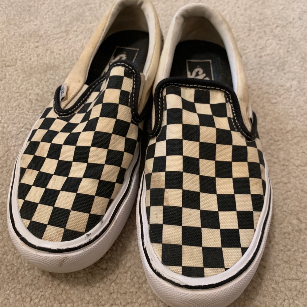 Checkered Vans